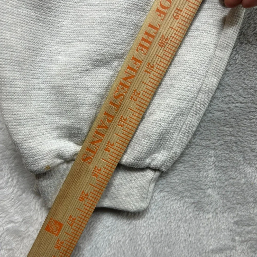Adidas‎ Heather Grey Sweatpants Men's Heather Grey Elastic Waist Jogger Y2K - XL